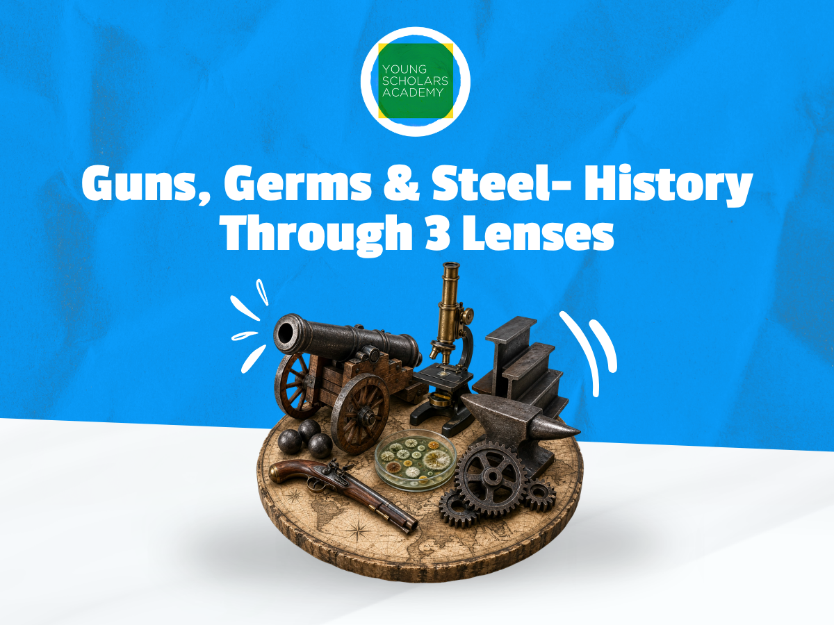Guns, Germs & Steel- History Through 3 Lenses